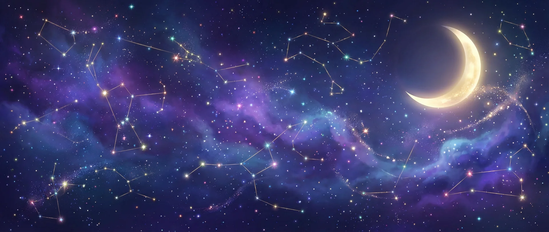 星空背景 - 淘宝双十一2022活动时间 | 每日星座运势与塔罗占卜